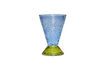 Miniature Vase en verre bleu et vert Abyss 4