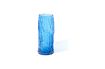 Miniature Vase en verre bleu Tree Log 4