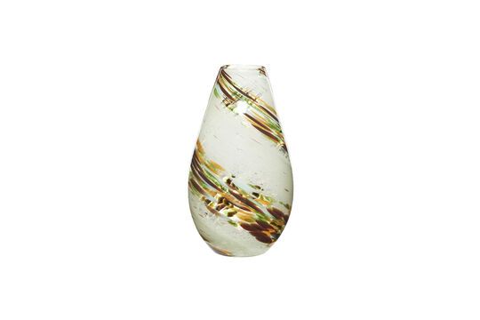 Vase en verre multicolore Grove
