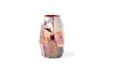 Miniature Vase en verre rouge Luster 3