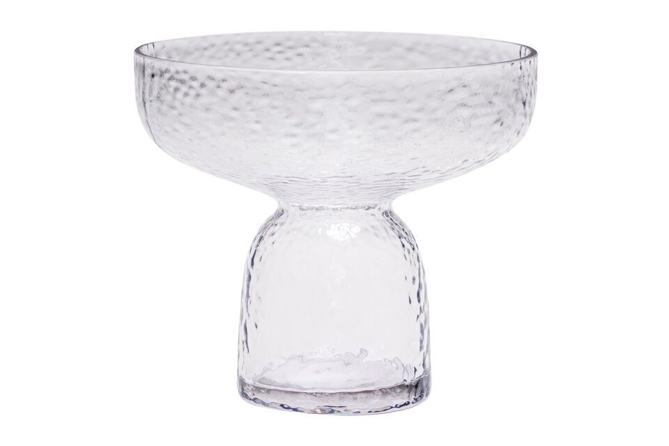 Vase en verre transparent Aino Hübsch
