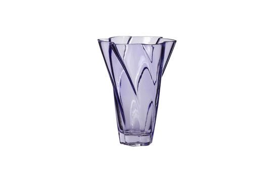 Vase en verre violet Bloom Détouré