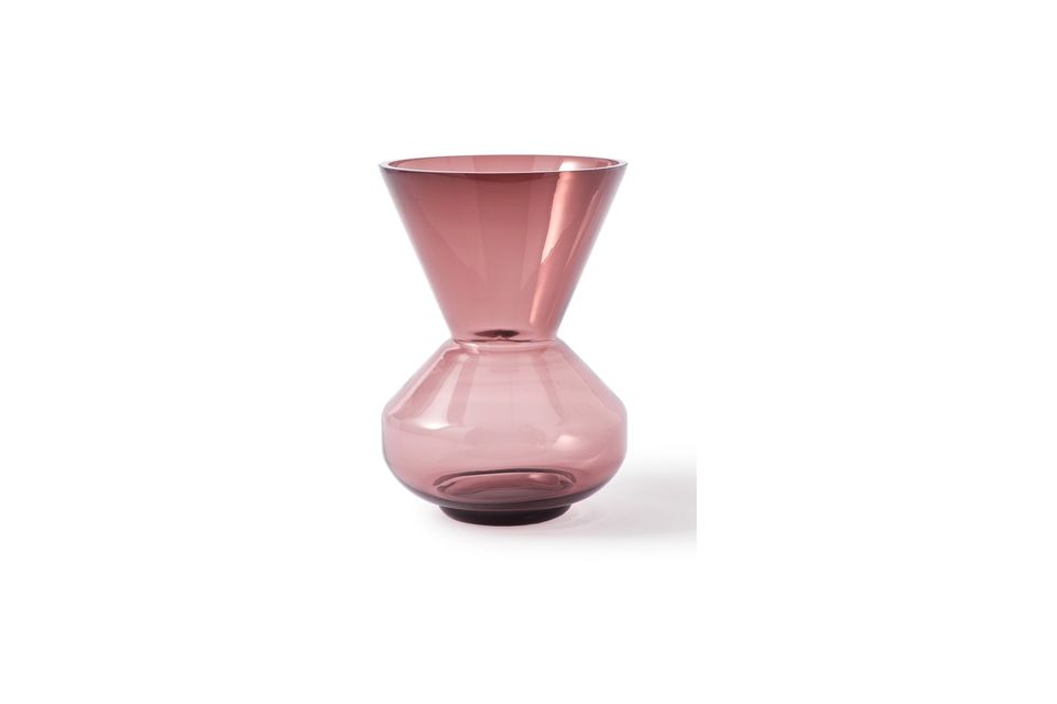 Le petit vase en verre violet Pols Potten apportera sans nul doute une touche résolument moderne à
