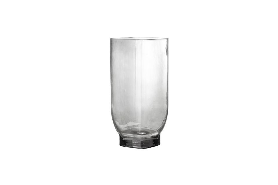 Vase gris en verre Irfa Bloomingville