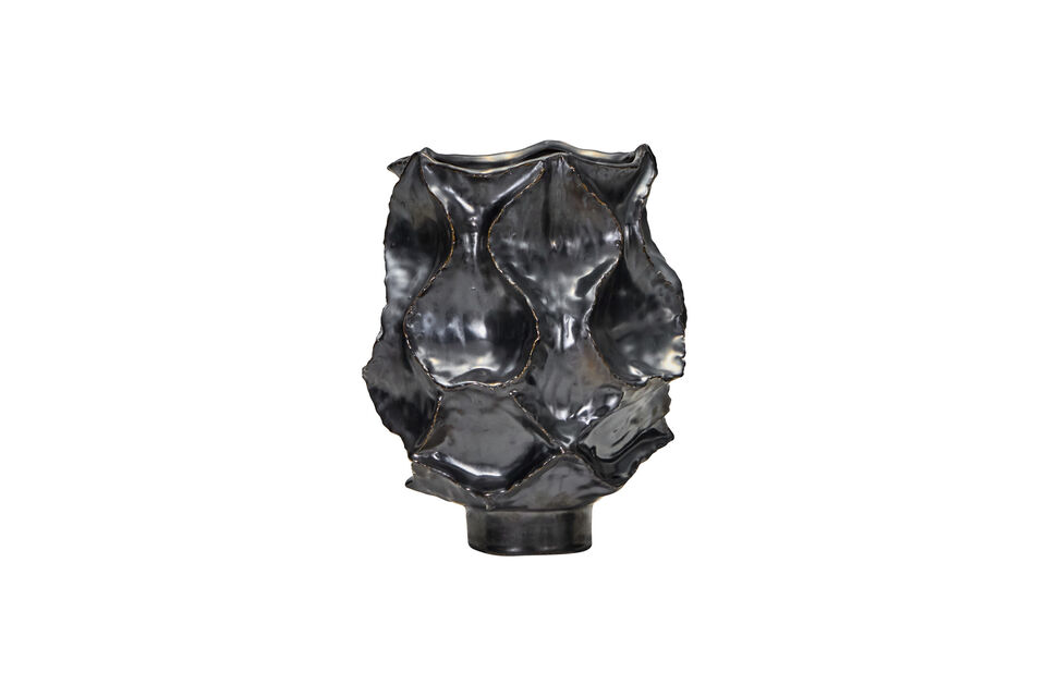 Vase H25 cm aus Steinzeug Antik-Metallic HDWaves House Doctor