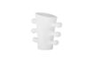 Miniature Vase H26 cm en grès blanc Pernilla 3