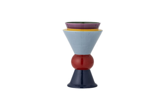 Vase H26,5 cm en céramique multicolore Trilla Détouré