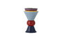 Miniature Vase H26,5 cm en céramique multicolore Trilla Détouré