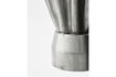 Miniature Vase H33 Brushed Silver Iron HDFlood 3