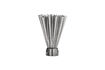 Miniature Vase H33 Brushed Silver Iron HDFlood 1