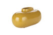 Miniaturansicht Vase M aus Aluminium gelb ocker Droplet 2