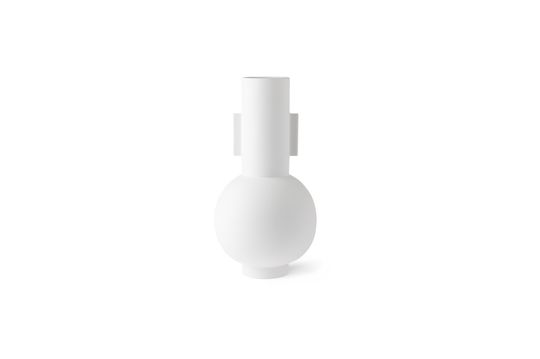 Vase Nesploy blanc mat taille L