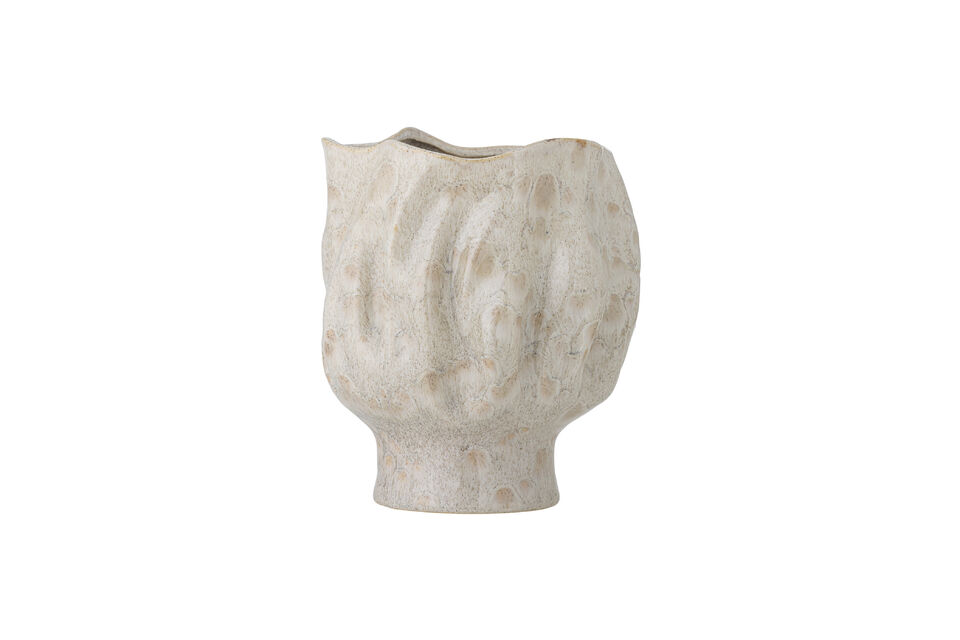 Vase Ø21xH24 cm in White Stoneware Adair Bloomingville