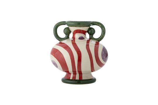 Vase Ø23,5xH25,5 cm aus buntem Steingut Betiva ohne jede Grenze