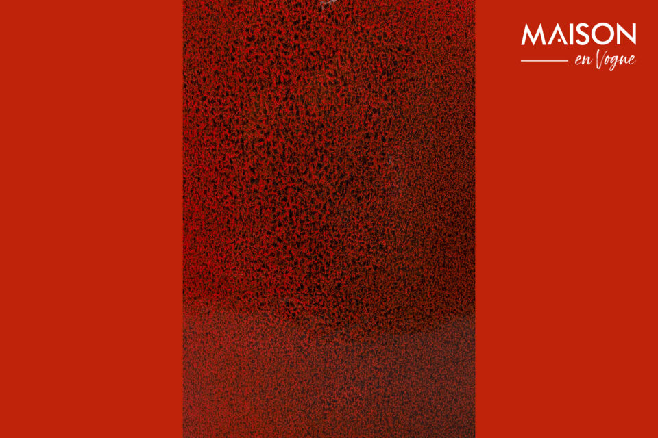 Vase S aus roter Keramik Edna - 6