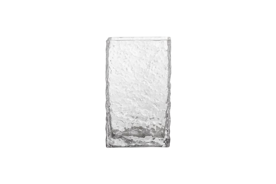 Vase transparent en verre Remon Bloomingville