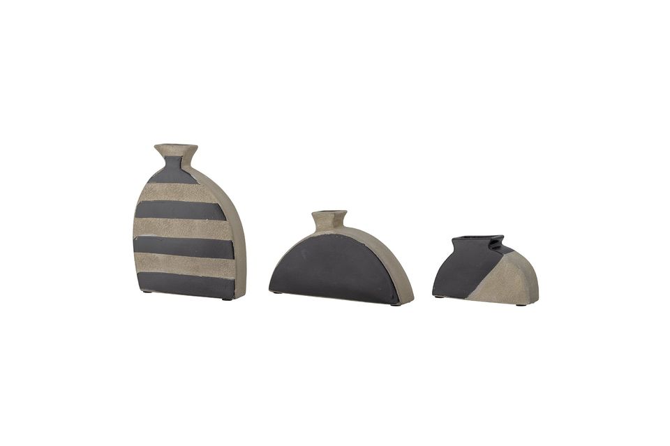 Vases noir en terre cuite Nezha - 6