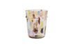 Miniatura Vaso de agua de vidrio multicolor 1