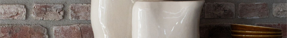 Materiali prima di tutto Vaso Edna M Beige