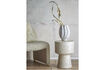 Miniatura Vaso H28 cm in gres bianco Cove 2