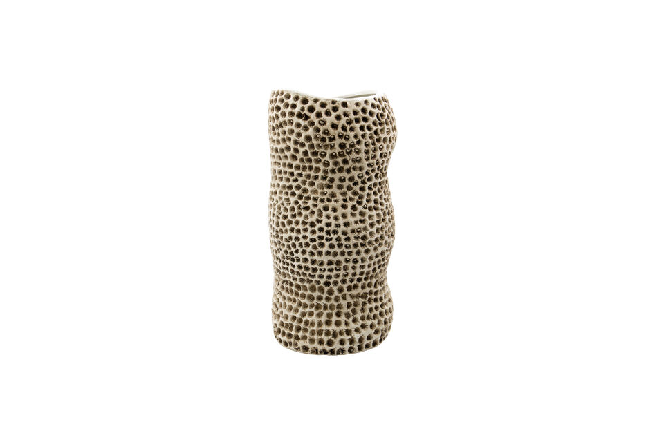 Vaso H29 cm in gres beige Pan House Doctor