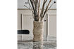 Miniatura Vaso H29 cm in gres beige Pan 2