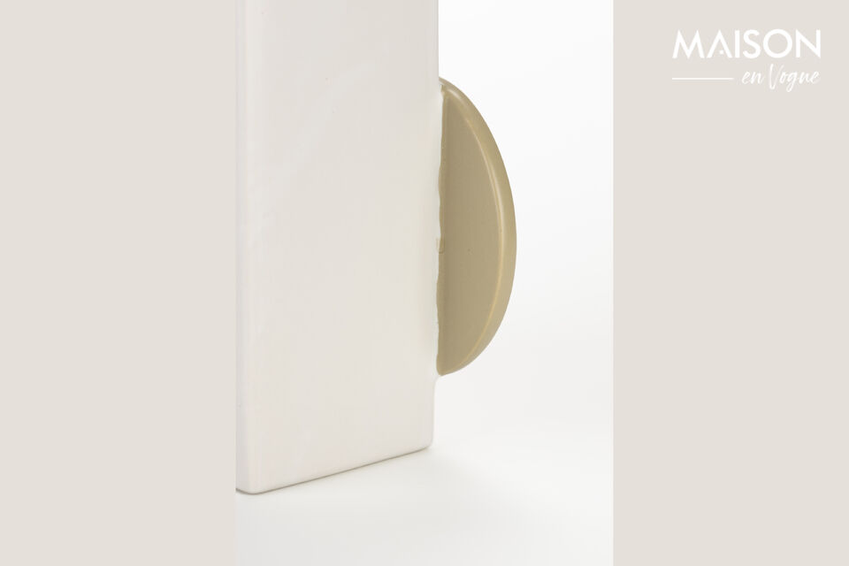 Vaso in ceramica beige da 23 cm Bloomer - 26