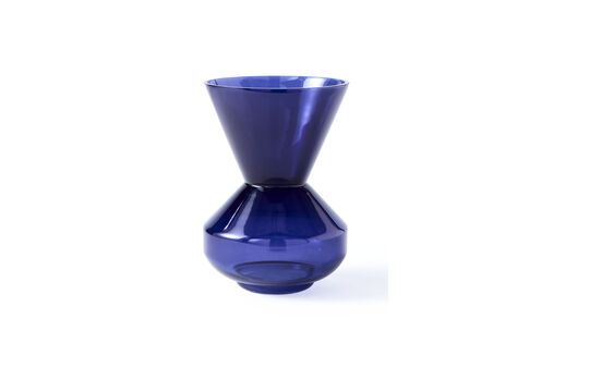 Guarda il profilo del prodotto vaso in vetro blu scuro h40cm Collo spesso Vaso in vetro blu scuro h40cm Collo spesso