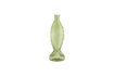 Miniatura Vaso in vetro verde chiaro H30 Fish 1