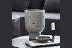 Miniatura Vaso per candele in gres beige Artist 2