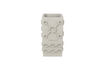 Miniatura Vaso quadrato 25 cm in cemento grigio Graphic 3