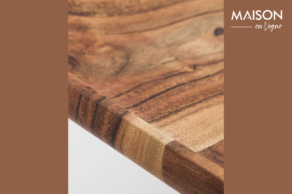 Made from natural acacia wood, these serving platters are the epitome of elegance and practicality