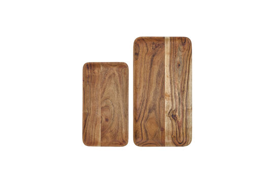 Guarda il profilo del prodotto vassoi da portata (Set di 2) in legno di acacia naturale HDWood Vassoi da portata (Set di 2) in legno di acacia naturale HDWood