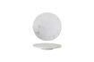 Miniatura Vassoio girevole D36 cm in marmo bianco Ellin 1