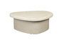 Miniature Veda Beige Marble Coffee Table Clipped