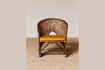 Miniature Veracruz brown rattan armchair 5