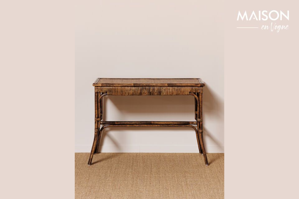 Discover the timeless style of the Veracruz rattan desk