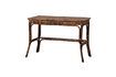 Miniature Veracruz brown rattan desk 4
