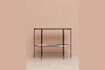 Miniatuur Veren multicoloured glazen console 3