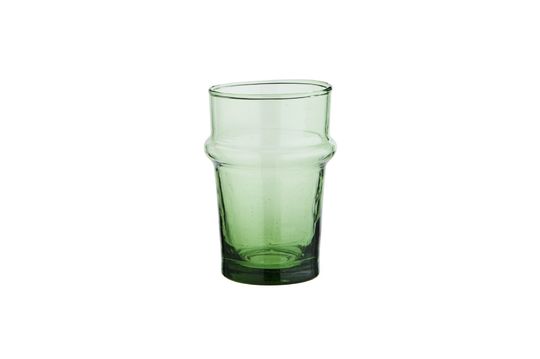 Verre à eau en verre vert Beldi Détouré