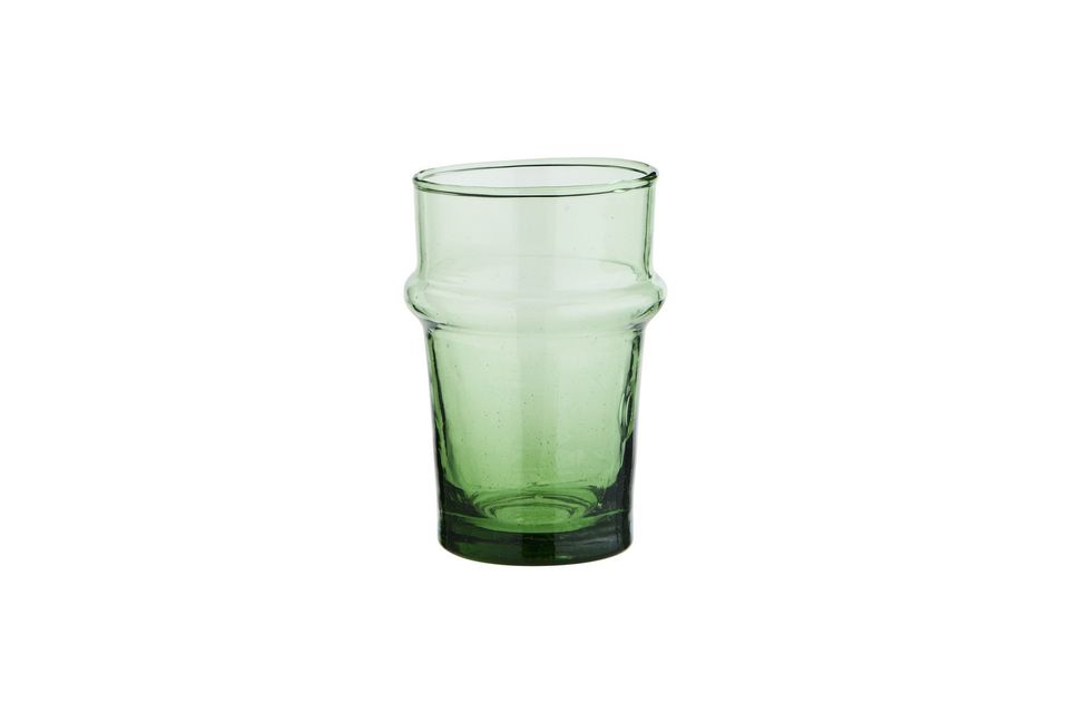 Verre à eau en verre vert Beldi Madam Stoltz