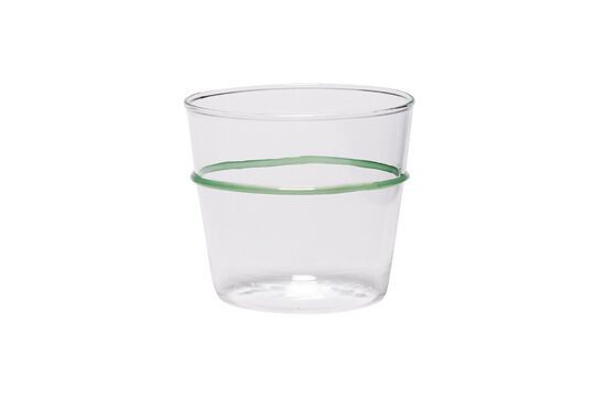 Verre à eau en verre vert Orbit