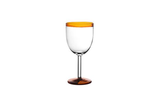 Verre à vin en verre ambre Tarifa