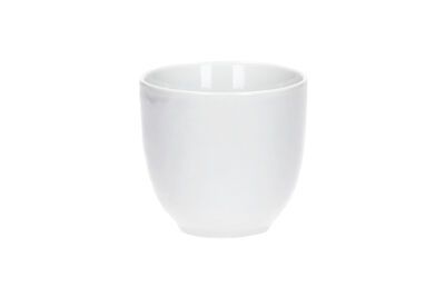 Verre en porcelaine blanche Porcelino White