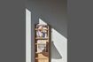 Miniature Vertigo light oak veneer magazine rack 1