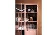 Miniatura Vetrina 173x99 cm metallo tan EXHIBIT 2