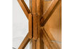 Miniatura Vitrina 2 puertas madera de mango natural KELLA 6