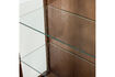 Miniature Vitrine 2 portes bois de manguier marron KELLA 8
