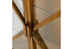 Miniature Vitrine 2 portes bois de manguier naturel KELLA 7