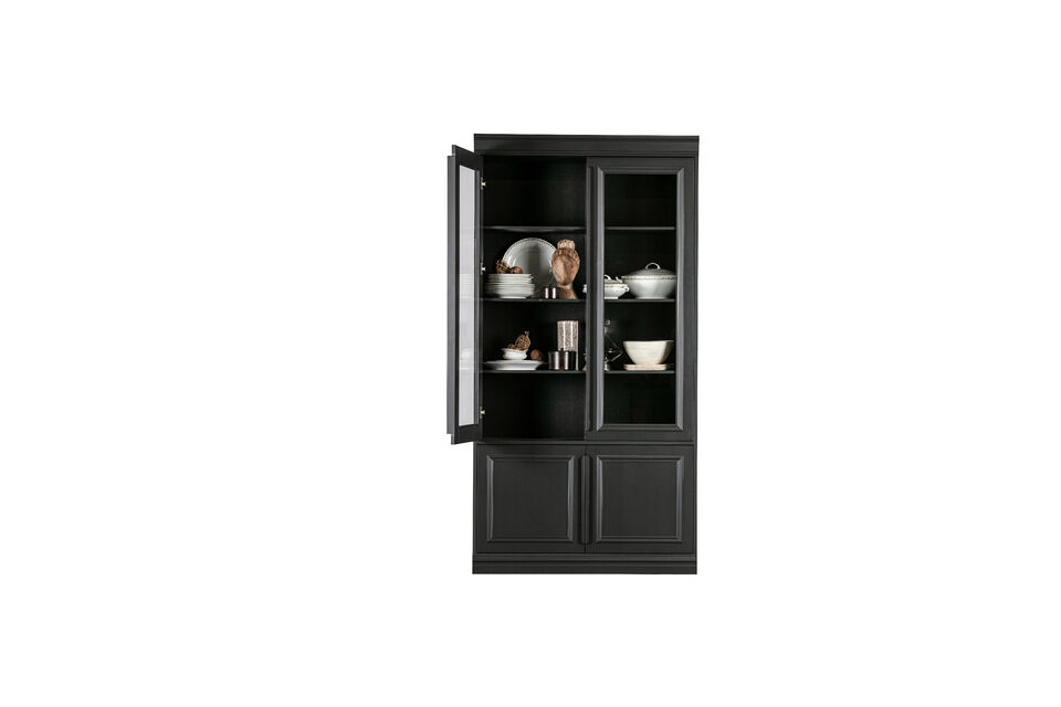 aus FSC-zertifiziertem Kiefernholz Praktisch: hohenverstellbare Einlegeboden H 215 cm x B 110 cm x